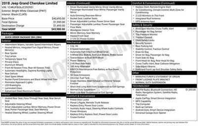 2018 Jeep Grand Cherokee Limited 4x4