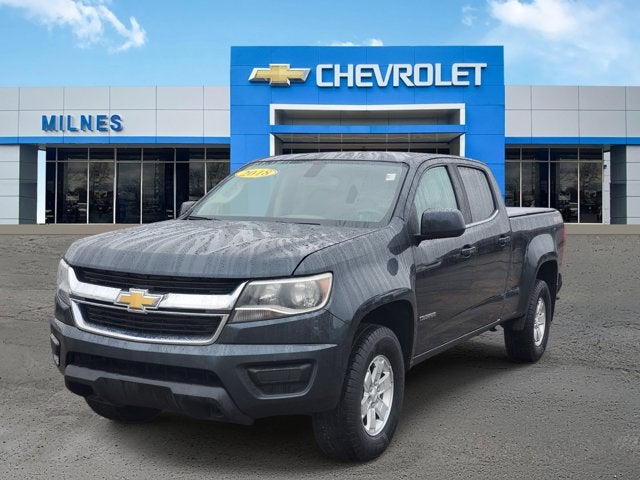 Used 2018 Chevrolet Colorado Work Truck with VIN 1GCGTBEN3J1143929 for sale in Imlay City, MI