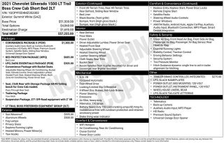 2021 Chevrolet Silverado 1500 LT Trail Boss