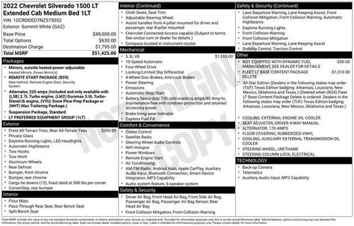 2022 Chevrolet Silverado 1500 LT