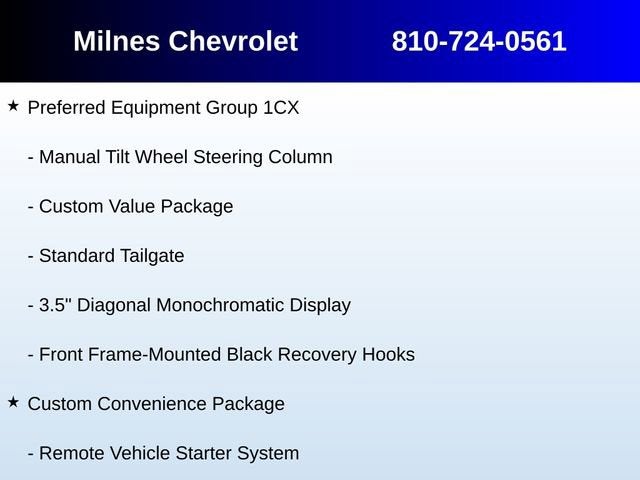 2021 Chevrolet Silverado 1500 Custom