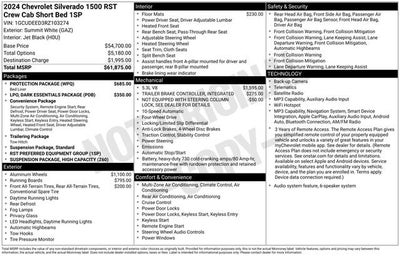 2024 Chevrolet Silverado 1500 RST