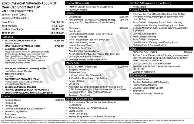 2025 Chevrolet Silverado 1500 RST