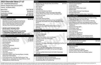 2023 Chevrolet Tahoe LT