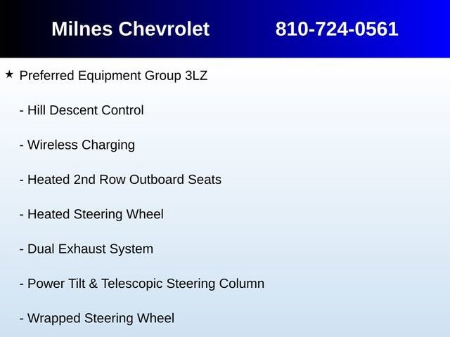 2023 Chevrolet Tahoe High Country