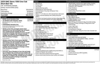 2020 GMC Sierra 1500 4WD Crew Cab Short Box