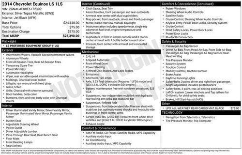 2014 Chevrolet Equinox LS