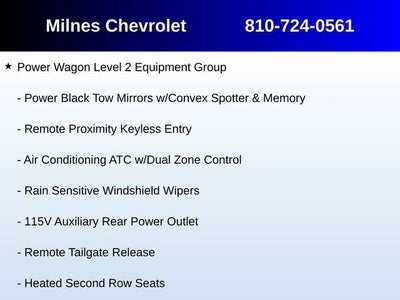 2020 RAM 2500 Power Wagon Crew Cab 4X4 6'4" Box