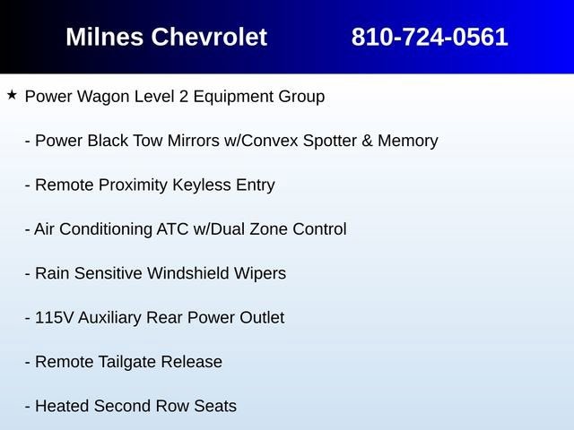 2020 RAM 2500 Power Wagon Crew Cab 4X4 6'4" Box