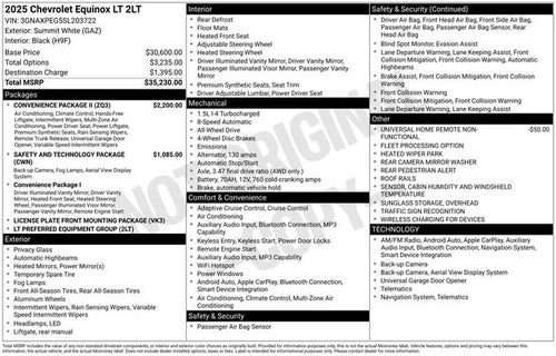 2025 Chevrolet Equinox LT