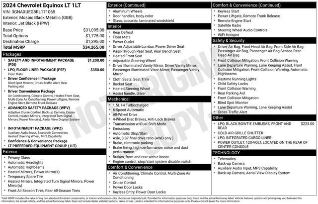 2024 Chevrolet Equinox LT
