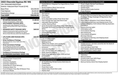 2022 Chevrolet Equinox RS