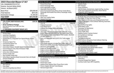 2023 Chevrolet Blazer 3LT