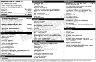 2024 Chevrolet Blazer 2LT