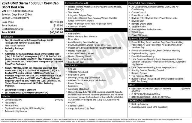 2024 GMC Sierra 1500 SLT