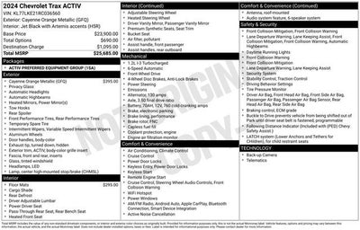 2024 Chevrolet Trax ACTIV