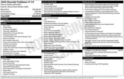 2023 Chevrolet Trailblazer LT