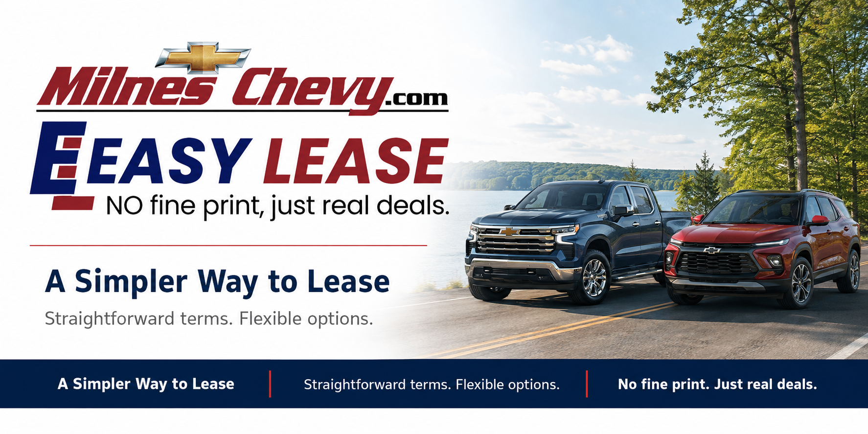 Milnes Chevy Easy Lease: A Simpler Way to Lease in Imlay City